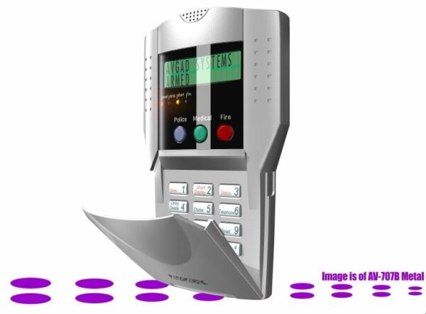 AV-707B alarm keypad